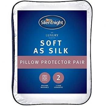 Silentnight Premium Silk Pillow Guard – 2 Pack