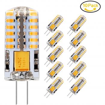 LED G4 3.5 W 300LM 30 W Equivalente Alogena 12V 360° 10 pezzi