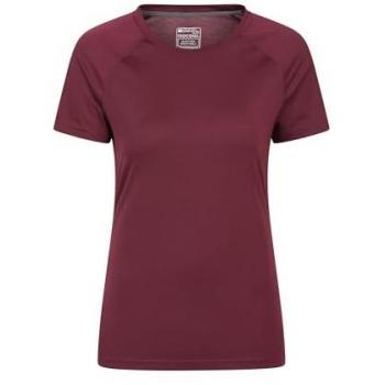 Quick Dry Lightweight Women's T‑Top, Burgundy – 18
