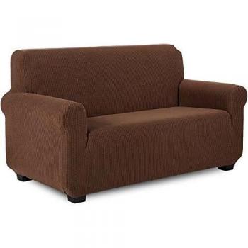 TIANSHU 2-Sitzer Couchbezug, Stretch Spandex, Schonbezug, rutschfest und weich