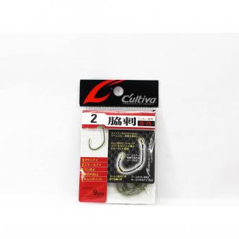 Owner B-75 Size 2 Wacky Worm Hook Wakizashi