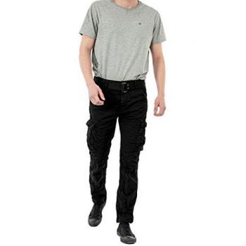 Veste de Tissu Rugueux Schott Ranger Noir