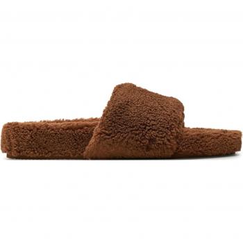 Ralph Lauren Elenore Pantofole Marrone