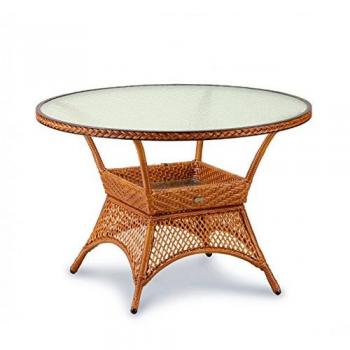 Madelene Korbtisch rund 110 cm, caramel