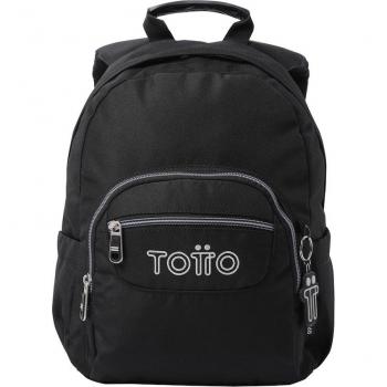 Mochila Tempera Negra Compacta