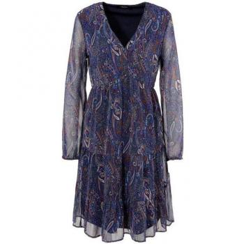 Aniston Casual Blusenkleid – Marine, Petrol, Royal, Zimt, Sand