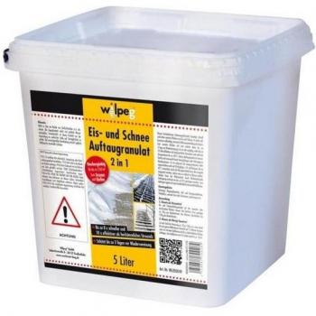 WILPEG Snow & Ice Thaw Granulate 2in1 – Salt‑Free Streu­salz Ersatz, 5 l Bucket