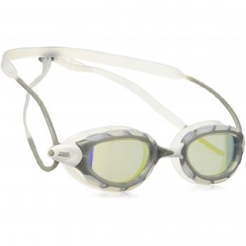 Zoggs Predator Mirror – Écran Noir, Gris et Blanc