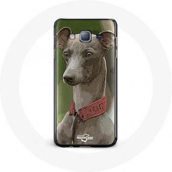 Greyhound Grey Samsung Galaxy J7 Case