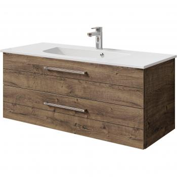 Mineralmarmor-Waschtisch Serie 6025 in Eiche Ribbeck