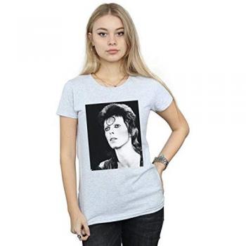 Dames t‑shirt Ziggy Op Zoek, katoen, David Bowie licentie