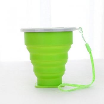 Taza de agua deportiva plegable