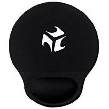 I-box Alfombrilla con Reposamuñecas MP001 Antideslizante Negro