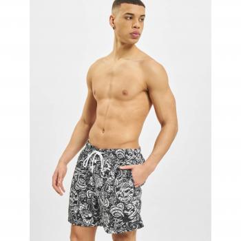 Urban Classics Tattoo AOP Badeshorts schwarz in S