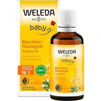 WELEDA Baby Massageöl gegen Bauchschmerzen