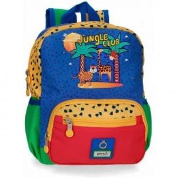 Mochila Enso Jungle Club Multicolor para Niños