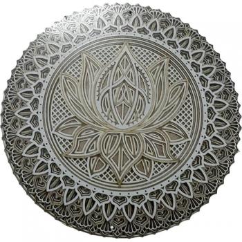 Decoración de Pared Mandala de Hierro