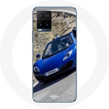 Coque McLaren Bleue pour Vivo Y21s 2021 / Y21 2021