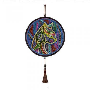 HUACAN 5D Woman Cartoon Diamond Art