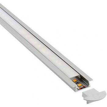 Kit de perfil KOBE para tiras LED, 1 metro