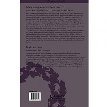 Mary Cholmondeley Reconsidered, Gender and Genre