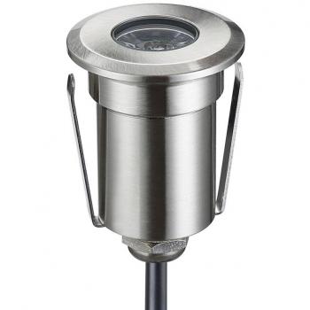 Spot Luminoso Synergy 21 2 W Argento – Illuminazione Esterni/IP67 – Codice s21‑led‑l00073