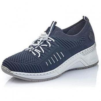 Halbschuh Sportschuh Rieker N4360 – Damen – Navy/Pazifik – 3,5 UK (EU 14,36)