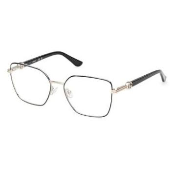 Guess Optical Frames Black Metal Square Unisex