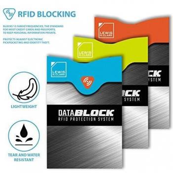 Luggage Lock RFID Shield Trio