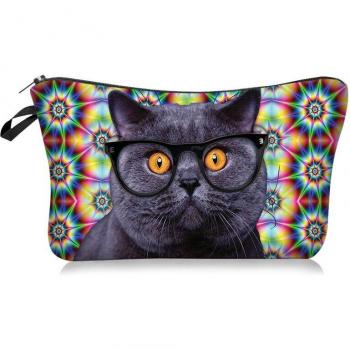 Sac à maquillage 3D Chaton