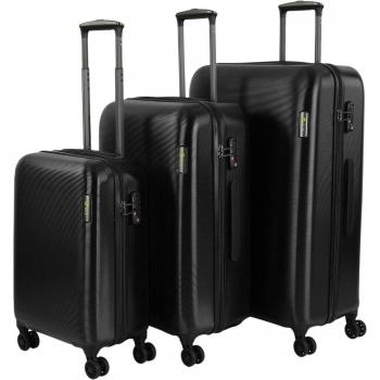 D&N 8200 4‑Rollenkofferset für Reisen – 3 Stück