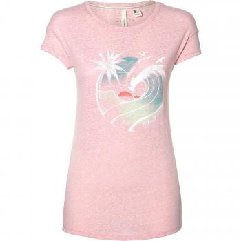 O'Neill Frauen‑Tee „Oneill Waves – Rosenschatten“ – Größe M
