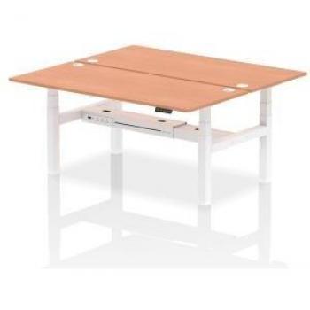 Dynamic Air Back-to-Back W1800 x D800mm Height Adjustable Sit Stand 2