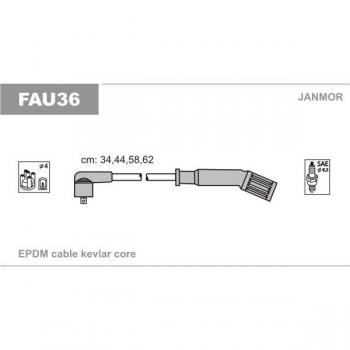 Juego completo de cables de encendido JANMOR FAU36