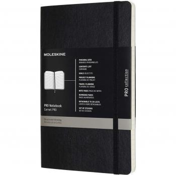 Moleskine Note PRO Taccuino Copertura Morbida Antracite