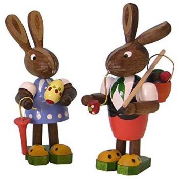 Charmantes Hasenpaar für die Frühlingszeit