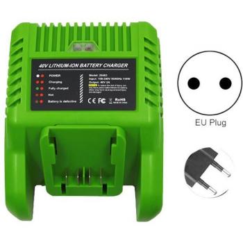 Kit Recarga 40 V GreenWorks: G‑MAX 29482 + Batería Li‑Ion