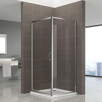 Saniverre IBEA Douche H.190 cm Porte Pivotante 90x70