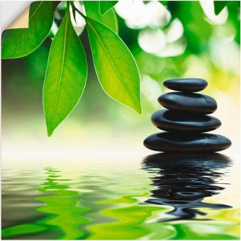 Artland: Zen Steinpyramide – Wandposter