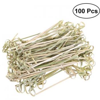Brochettes en bambou pour soirées, 100 pièces