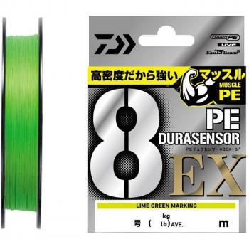 Daiwa 200m PE Durasensor Lime X8EX+Si3 0.4