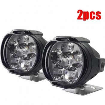 Luz Auxiliar LED de 6 LEDs para Motocicleta