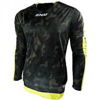 AS Rinat Sniper – Schwarzes Torwart-Trikot mit Neon Gelb