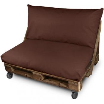 Asiento PaletPoli 120x80x20 Marrón