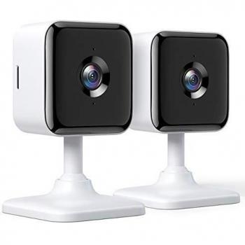 Teckin Dual 1080P Indoor Wi-Fi Security Cam – Baby, Pet, Nanny, Elderly Monitoring