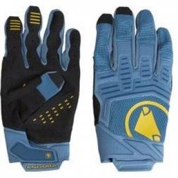 Bleu Acier Jaune Endura SingleTrack II Gants longs XS – Performance