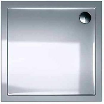 Piatto Doccia Bianco 100x100cm in Acrilico Resistente