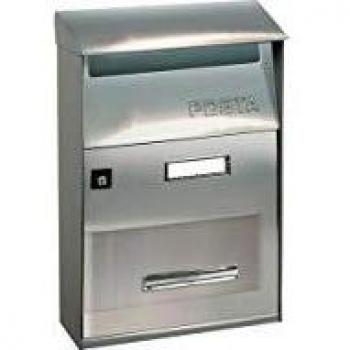 Boîte aux lettres individuelle Aluminium 22x11xh32,5 cm
