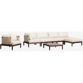 Set de jardín con sofá y mesa Giulia