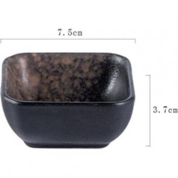 FANCITY Two-Compartment Dipping Dish